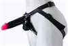 Фаллоимитатор черного цвета с поясом Harness 271603