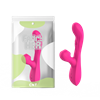 Перезаряжаемый вибратор "Тройная фантазия" (Розовый)