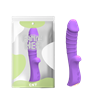 Вибростимулятор с клиторальным отростком "G-spot" violet