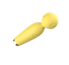 Перезаряжаемый вибратор "Mini wand yellow"