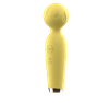Перезаряжаемый вибратор "Mini wand yellow"