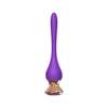 Фиолетовый вибромассажер Nipple Vibrator - 14,5 см.