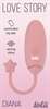 Вибро яйцо на управлении с приложением Diana Love Story Pink