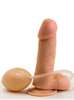Реалистичный фаллоимитатор с грушей для имитации эякуляции 181700